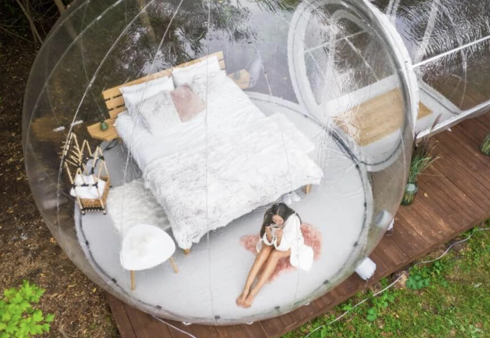 inflatable bubble dome tent