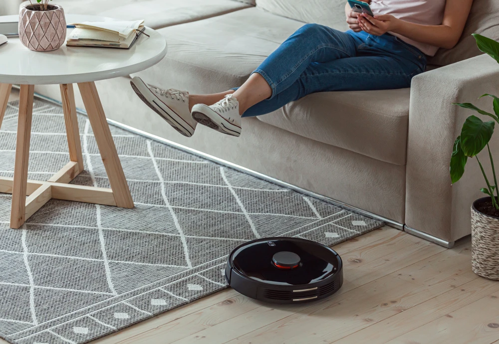 robotic vacuum cleaner with map navigation function